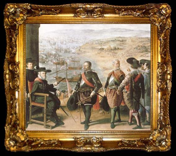 framed  Diego Velazquez Cadiz Defended against the English (df01), ta009-2
